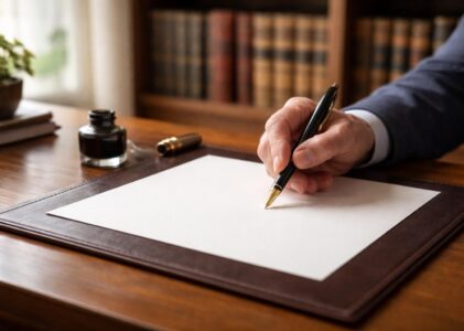 Modèle de lettre type pour un testament : Guide pour rédiger le vôtre