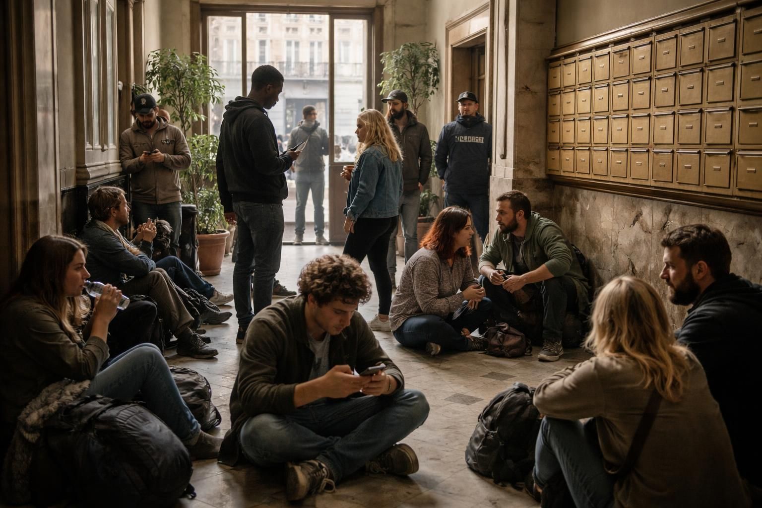 Occupation du hall d&rsquo;immeuble et code pénal : que dit la loi sur cette pratique controversée ?