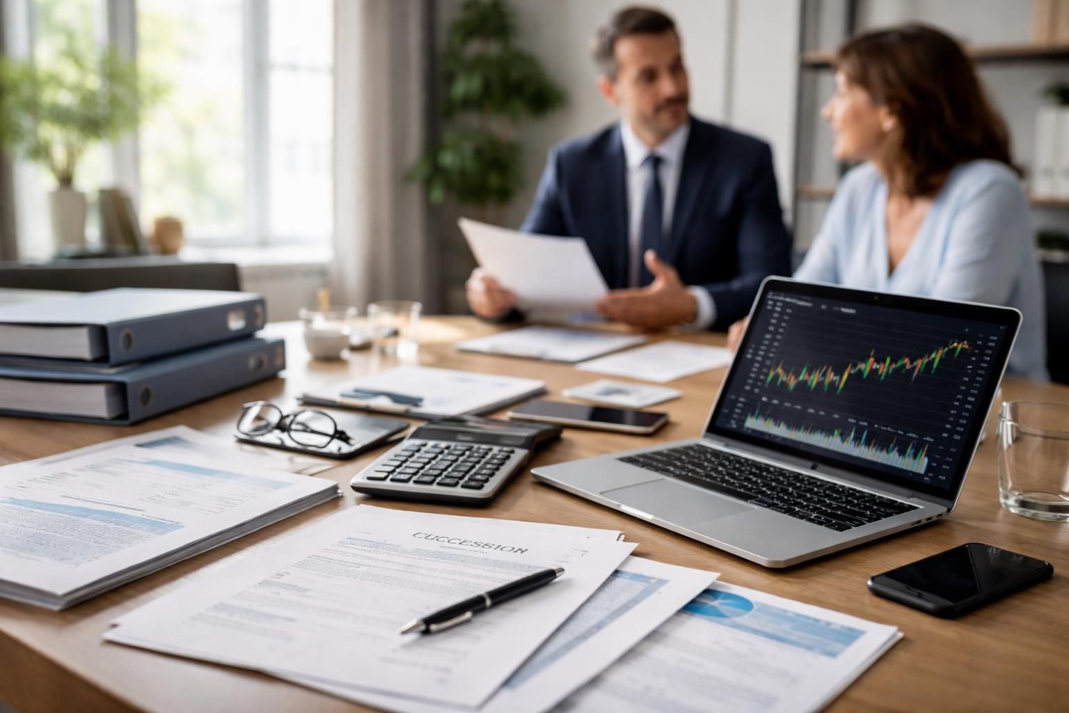 Succession sans bien immobilier : Comment gérer les actifs financiers ?