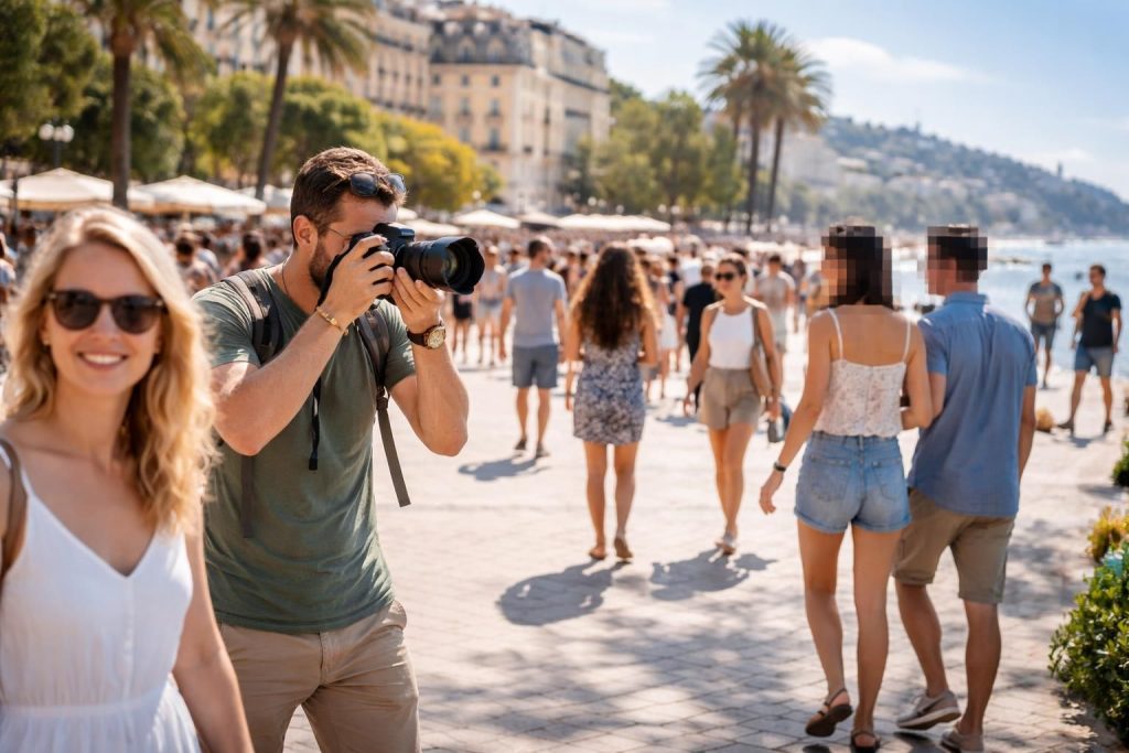 Comment le droit à l&rsquo;image dans un lieu public impacte vos photos de vacances