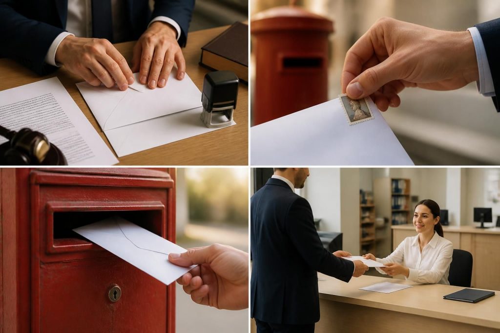 Les étapes clés pour envoyer une convocation du tribunal par lettre recommandée efficacement