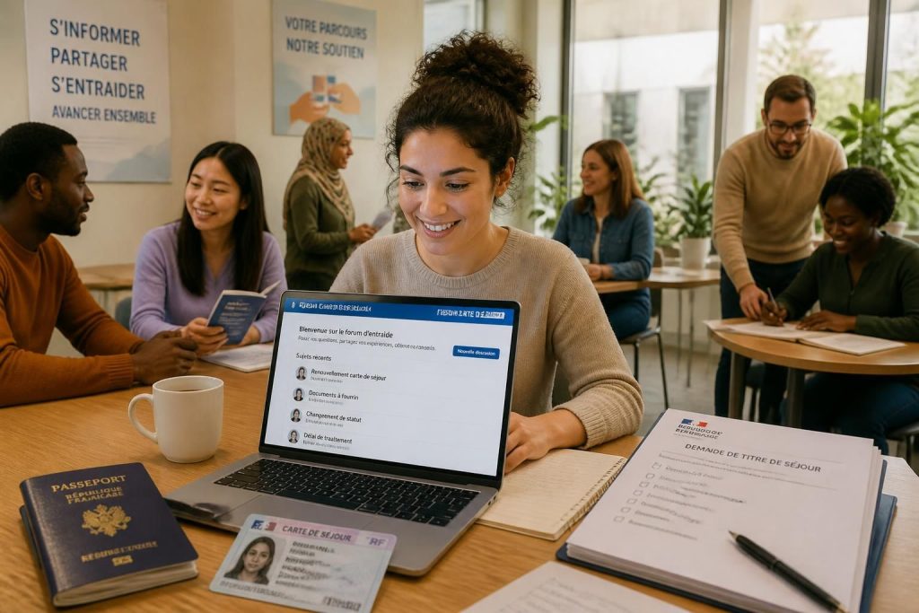 Pourquoi participer à un forum pour la carte de sejour peut changer votre expérience