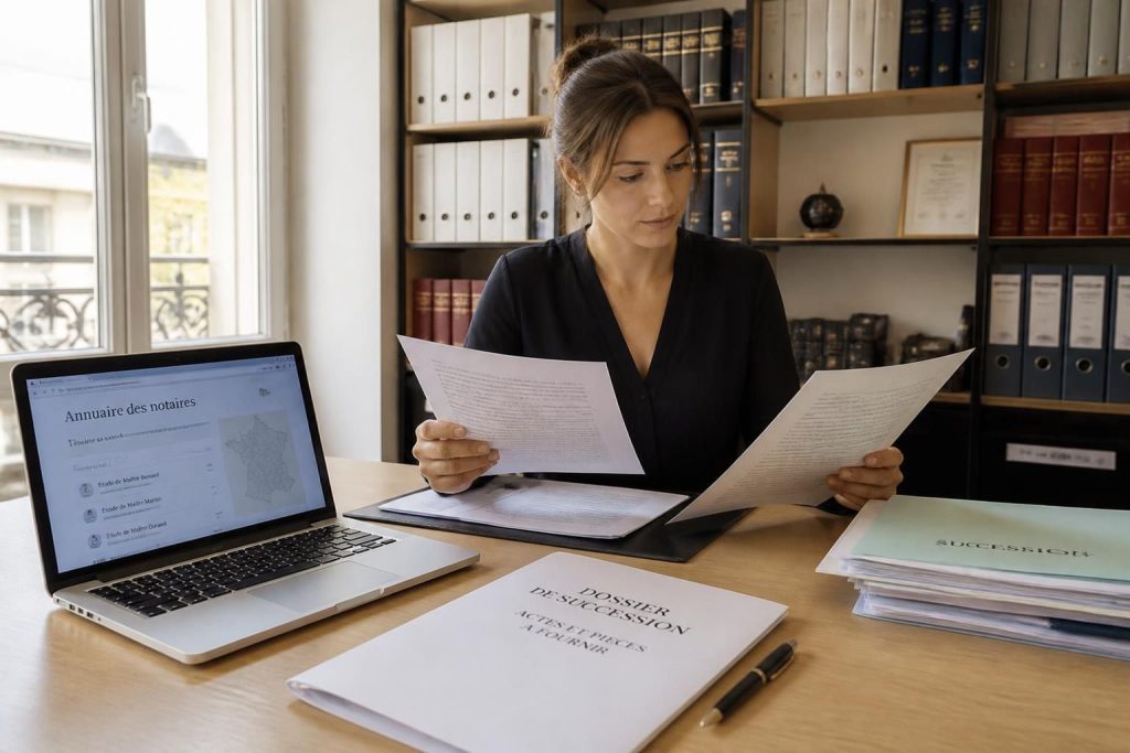 Comment savoir quel notaire s&rsquo;occupe d&rsquo;une succession : les étapes indispensables à suivre