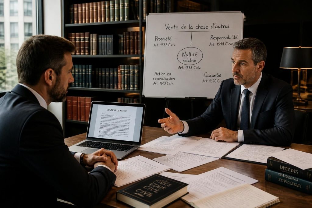 Les enjeux juridiques de la vente de la chose d&rsquo;autrui pour les commerçants