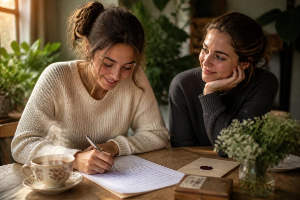 Pourquoi écrire une lettre de témoignage pour une amie peut renforcer vos liens