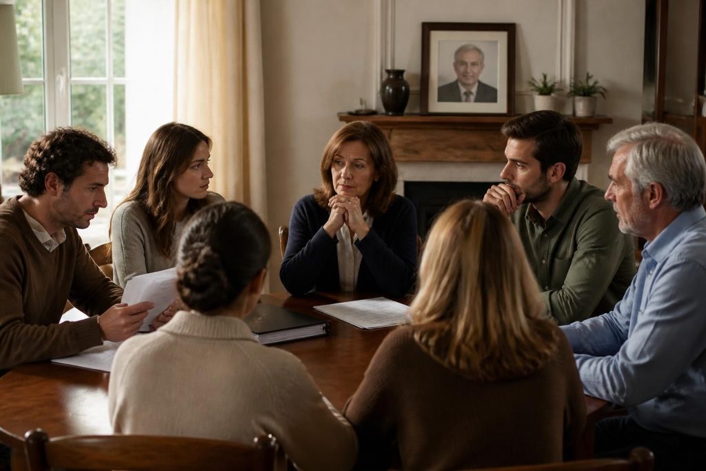 Succession père décédé et belle-mère vivante : droits et obligations des héritiers