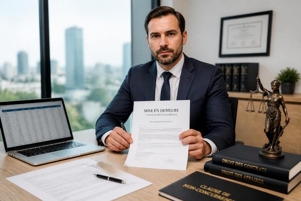 Comment bien réclamer un paiement pour clause de non-concurrence ?